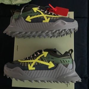 Off White Odsy-1000 Blue & Fluo Yellow